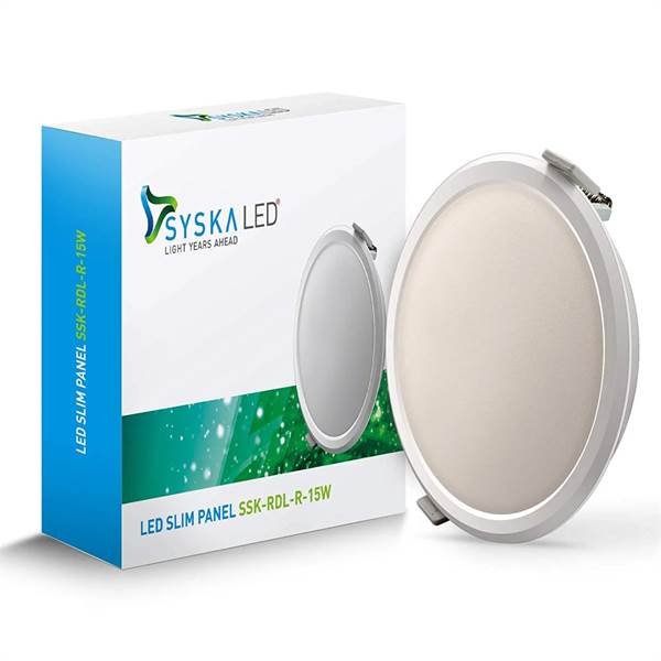 Buy Syska RDL 15 Watt Round LED Slim Downlight (Warm White) Online At ...